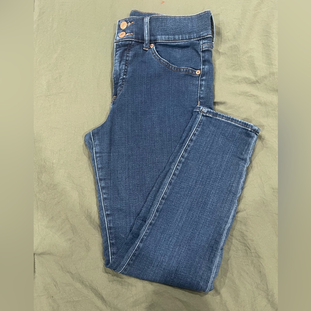 EXPRESS Crop Skinny Mid Rise - Picture 2 of 5